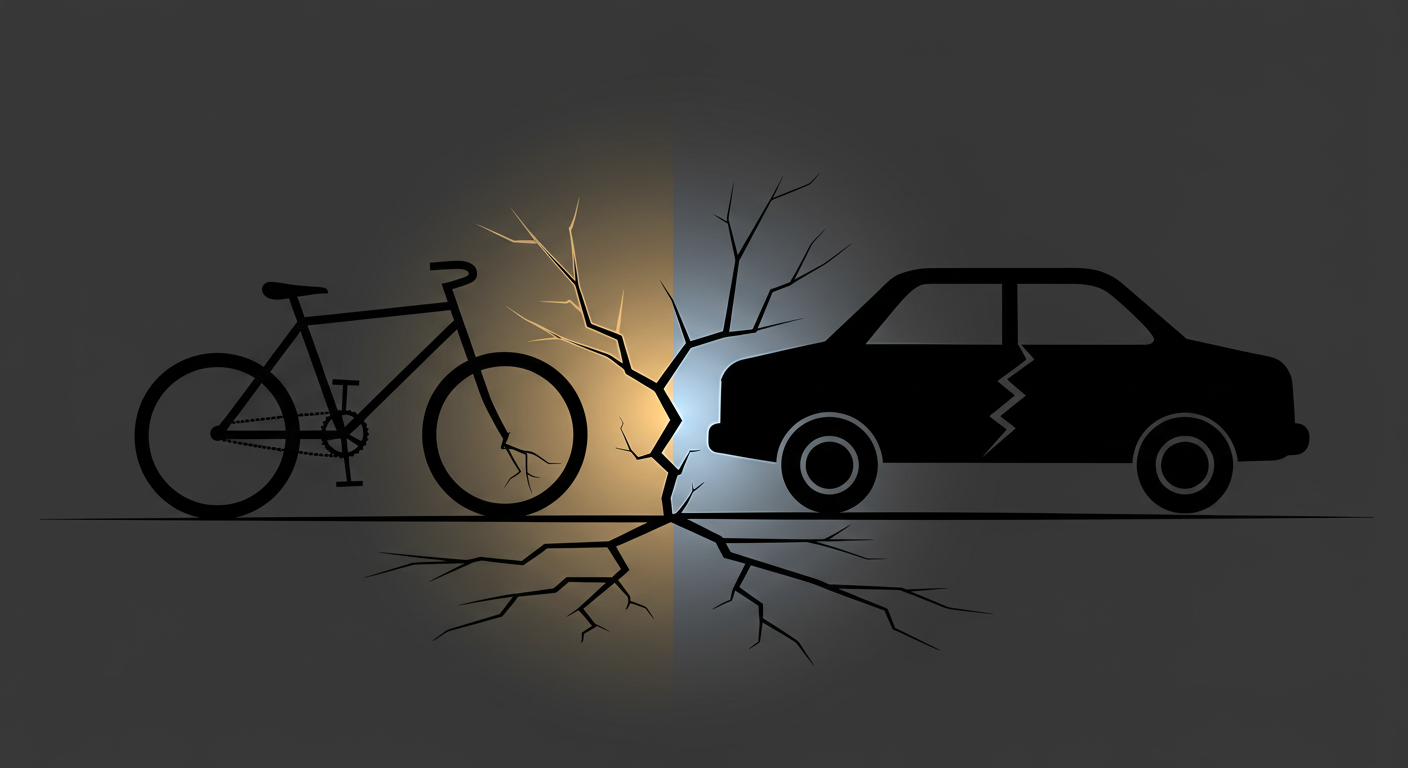自転車の飛び出しによる死亡事故:失われた命と残された側の理不尽な責任問題
