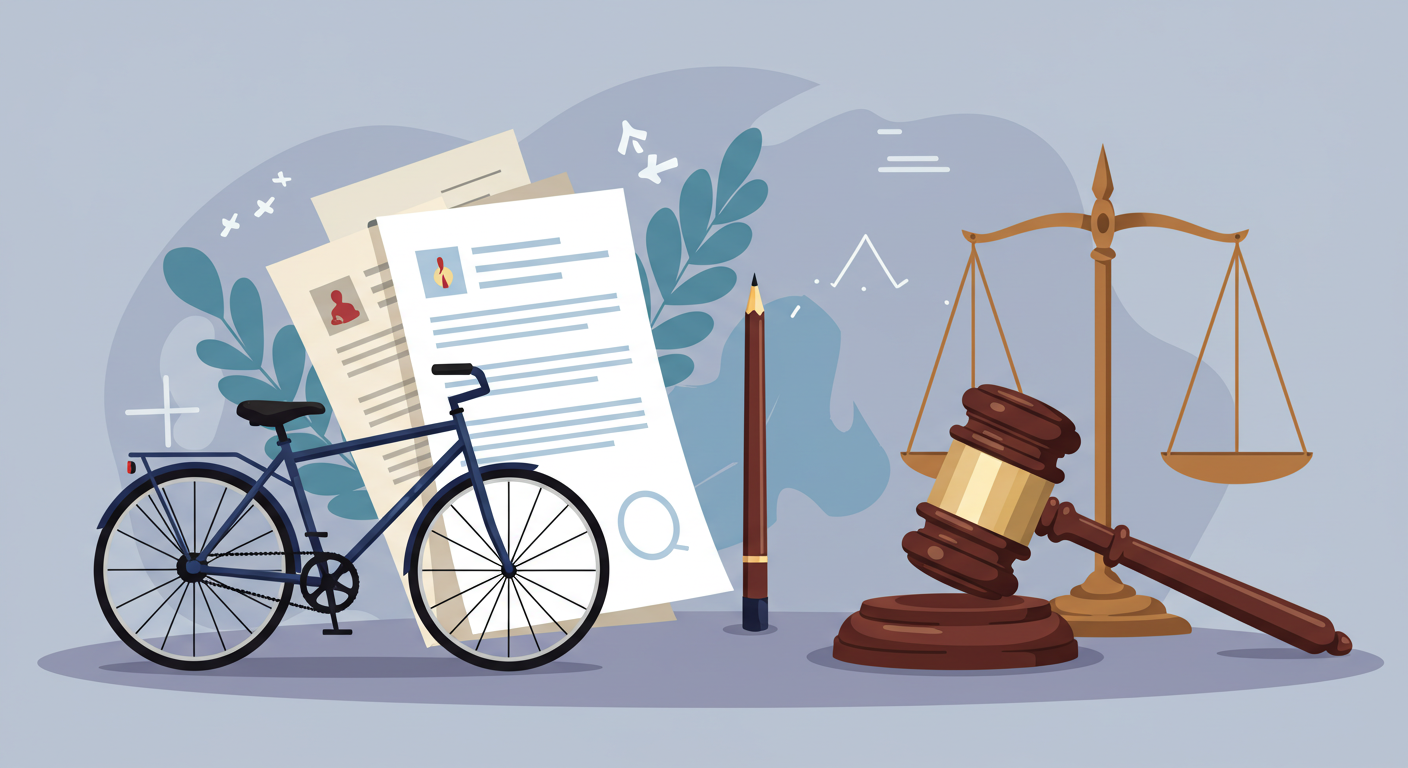 非接触事故で自転車が絡む場合の法的責任とは?過失割合の考え方と最新裁判例