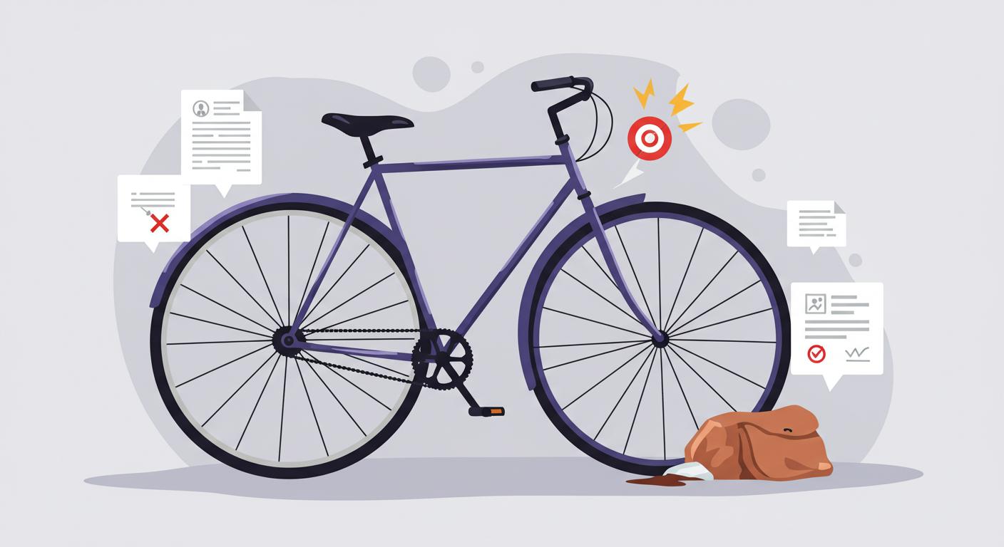 非接触事故で自転車が転倒しなかった場合でも請求できる?物損と慰謝料の裁判例(東京地裁令和5年判例より)