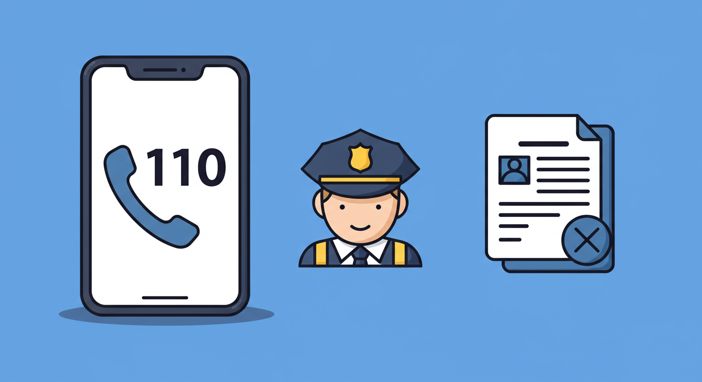 会社の駐車場でぶつけられた!警察への通報は必須?