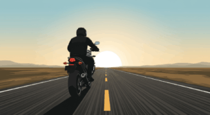 危険な縦溝グルービング!バイク事故の法的責任問題を解説