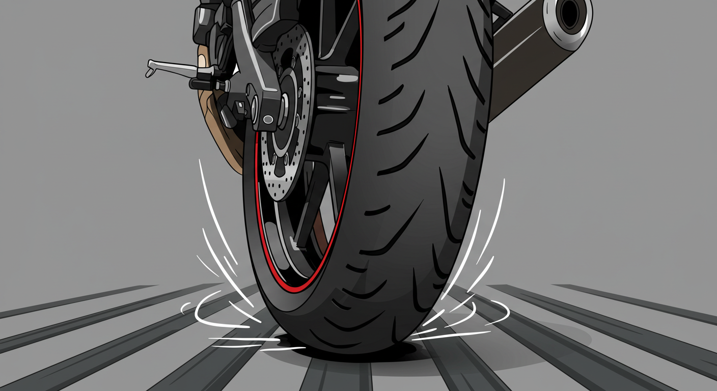 なぜグルービングはバイクで怖い?事故につながる不安定性のメカニズム