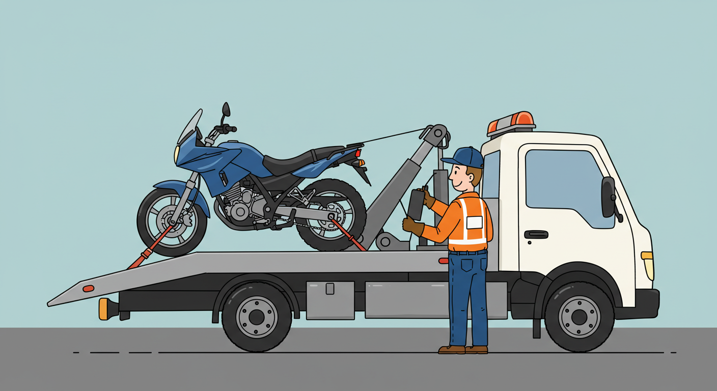 バイクの修理のため取りに来てもらうには?引き取りサービスの種類と依頼方法