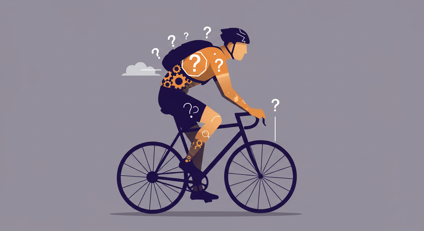 自転車が一時停止しない主な心理的・環境的要因とは?