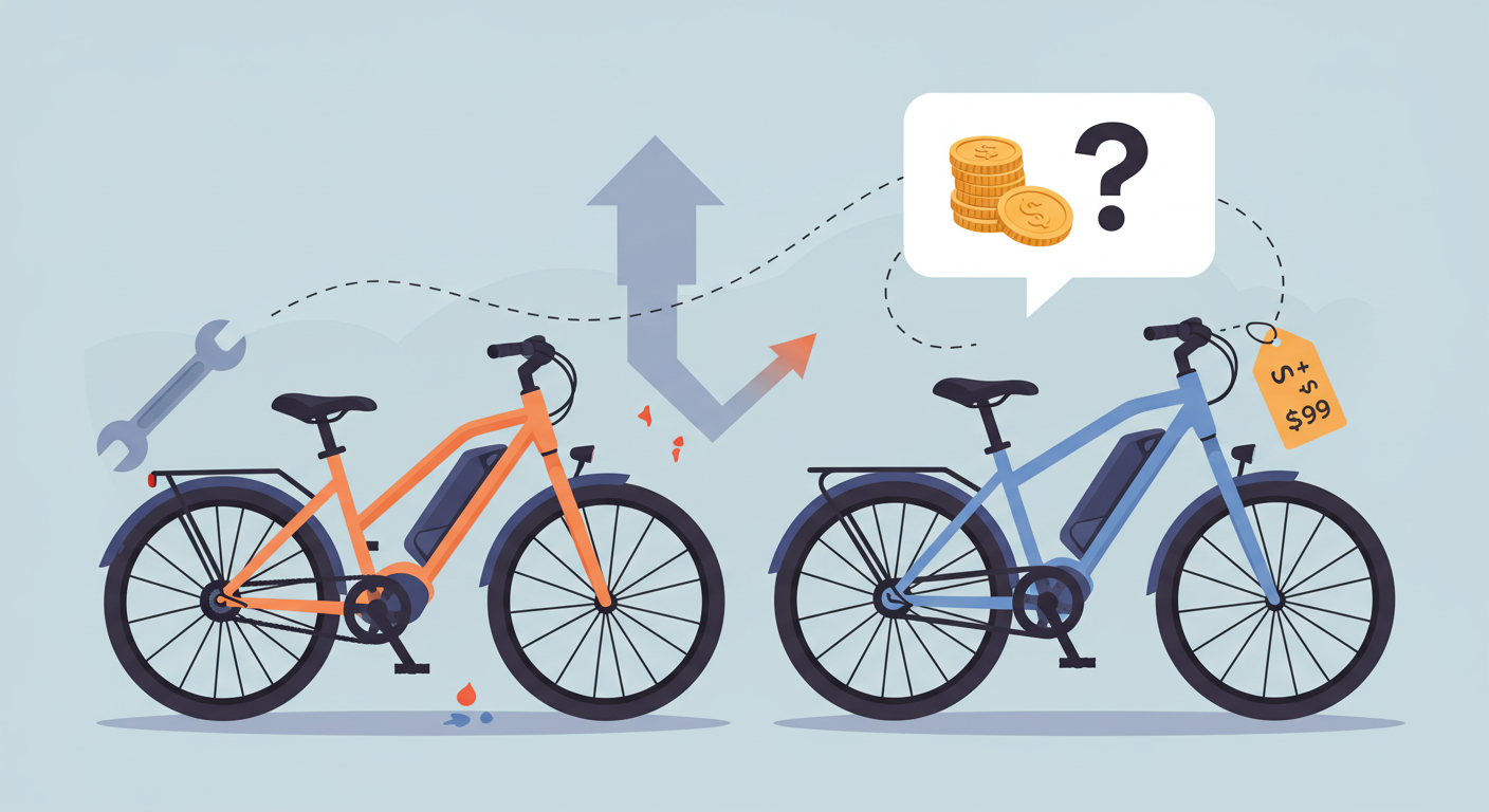 電動自転車の事故における「修理代」はどこまで請求できる?経済的全損との関係