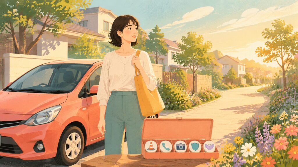 15_H3：2-7-車をぶつけたかもと不安、傷なしの結論
